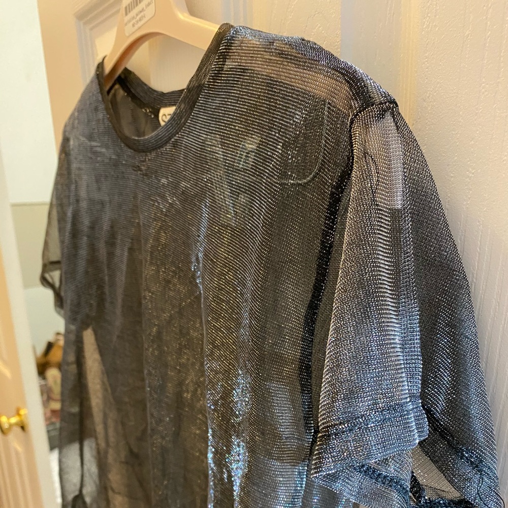 Seek the Label LF Black Sheer T-Shirt